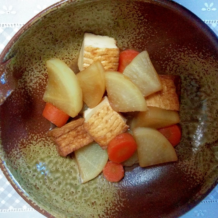 素朴 茶色の厚揚げ大根煮物 レシピ 作り方 By 夢シニア 楽天レシピ 素朴 茶色の厚揚げ大根煮物 レシピ 作り方 By 夢シニア 楽天レシピ